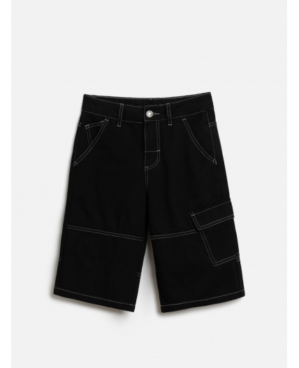 Шорты джинсовые детские для мальчиков Varano черный