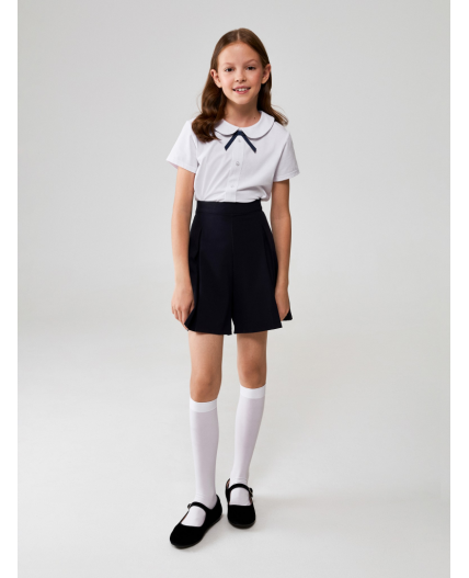 Блузка детская для девочек Veil белый