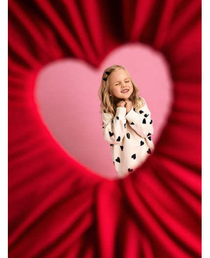 Джемпер детский для девочек Vlada_sw молочный