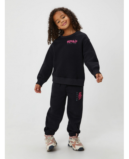 Джемпер детский для девочек Yuriko_sw черный