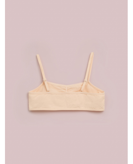 Майка детская для девочек Aliva бежевый