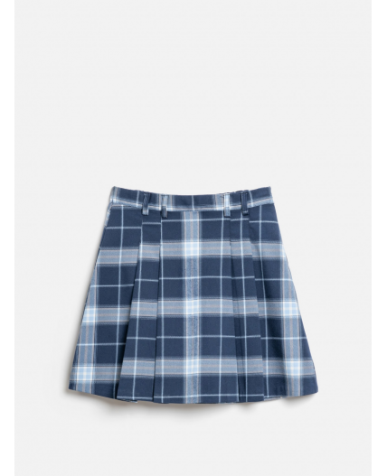 Юбка детская для девочек Alucha синяя клетка