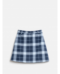 Юбка детская для девочек Alucha синяя клетка