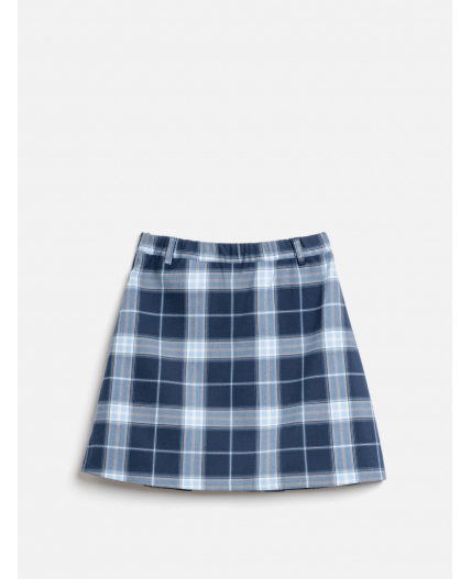 Юбка детская для девочек Alucha синяя клетка