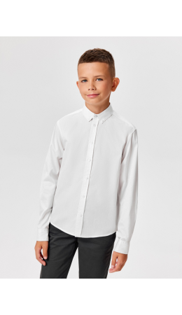 Сорочка верхняя детская для мальчиков Arisiy белый