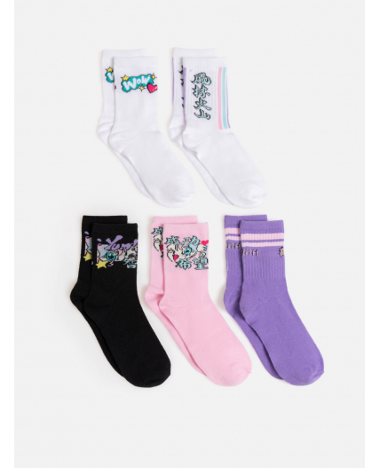 Носки детские в наборе из 5 пар Asanat цвет в ассортименте