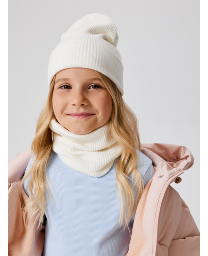 Шапка детская Asmaa_h молочный
