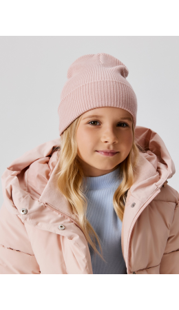 Шапка детская Asmaa_h пыльный розовый