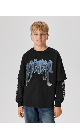 Джемпер детский для мальчиков Barrett черный