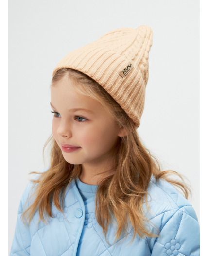 Шапка детская Calvin молочный