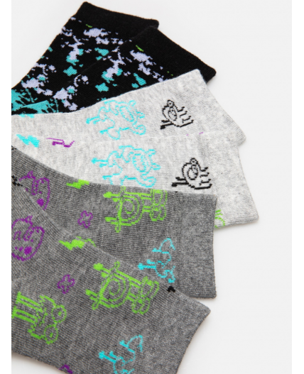 Носки детские в наборе из 3 пар Dakin цвет в ассортименте