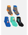 Носки детские в наборе из 5 пар Deluka цвет в ассортименте