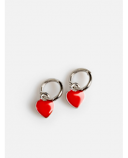 Серьги детские Fortunata красный