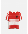 Футболка детская для девочек Galatsia красная полоска