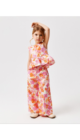 Брюки детские для девочек Hesat_pn разноцветный