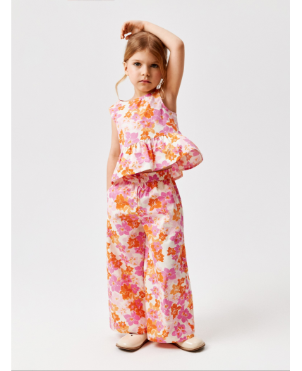 Брюки детские для девочек Hesat_pn разноцветный