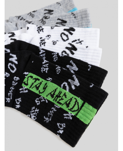 Носки детские в наборе из 3 пар Hiromi цвет в ассортименте