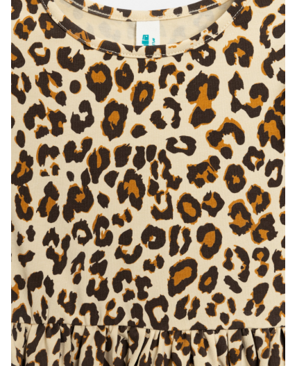 Платье детское для девочек Iabet леопардовый принт