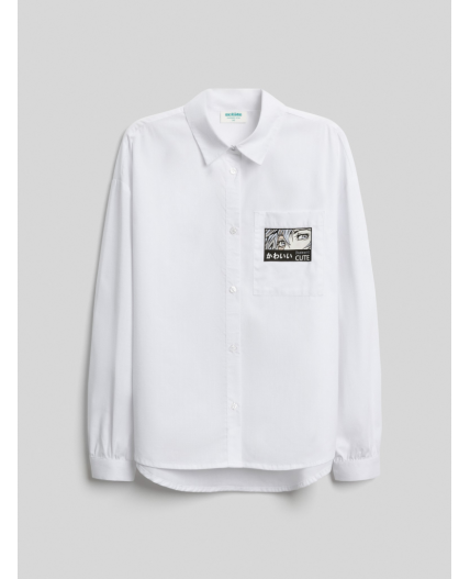 Блузка детская для девочек Izo молочный