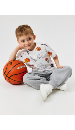 Футболка детская для мальчиков Jordan белый