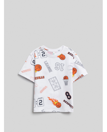 Футболка детская для мальчиков Jordan белый