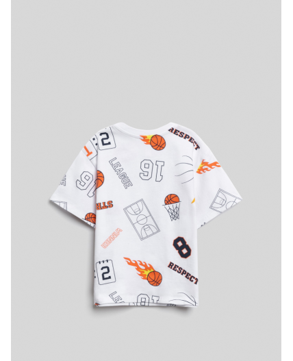 Футболка детская для мальчиков Jordan белый