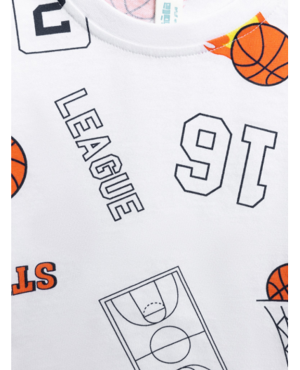 Футболка детская для мальчиков Jordan белый