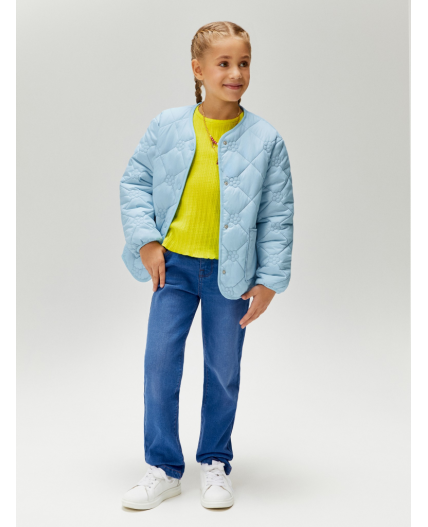 Брюки джинсовые детские для девочек Jure индиго