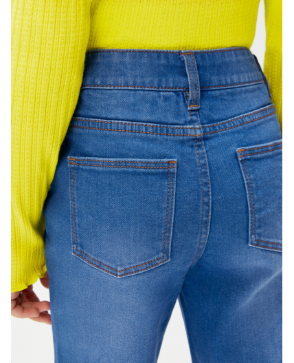 Брюки джинсовые детские для девочек Jure индиго