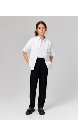 Брюки детские для девочек Karol черный