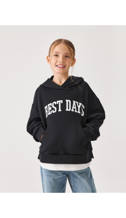 Джемпер детский для девочек Katalina черный