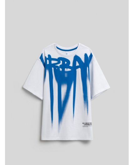 Футболка детская для мальчиков Kobra белый