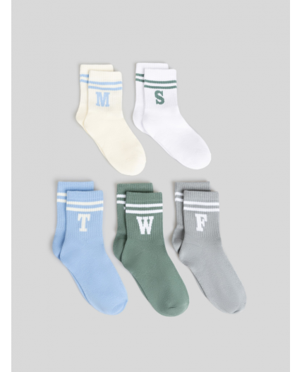 Носки детские в наборе из 5 пар Konnor разноцветный