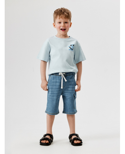 Шорты джинсовые детские для мальчиков Korlis синий