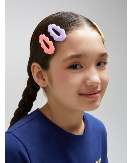 Набор из 3 заколок для волос дет. Lane цветной