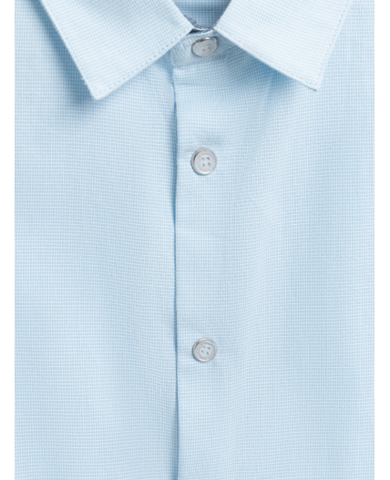 Сорочка верхняя детская для мальчиков Lopar голубой