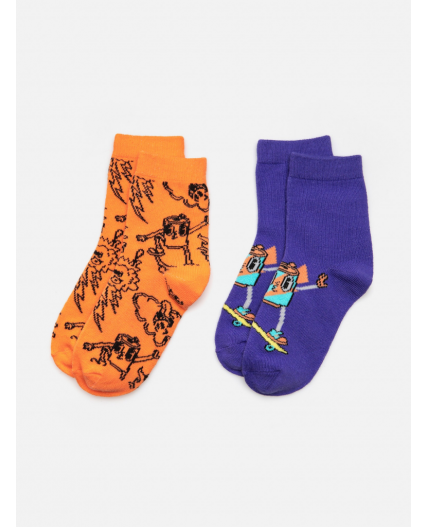 Носки детские в наборе из 2 пар Lumsir цвет в ассортименте