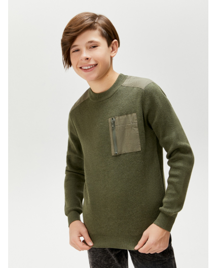 Джемпер детский для мальчиков Marshall хаки
