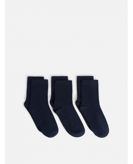 Носки детские в наборе из 3 пар Mond темно-синий