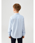 Сорочка верхняя детская для мальчиков Nybert голубой