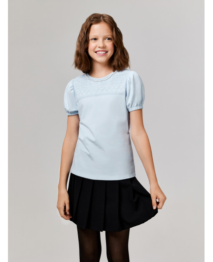 Блузка детская для девочек Odri голубой