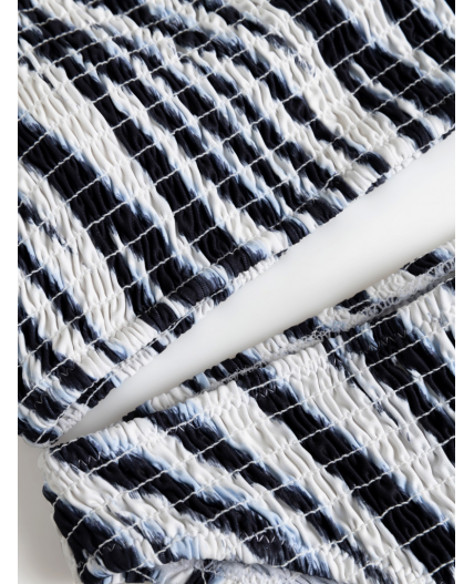 Костюм купальный детский для девочек Palmika черно-белый