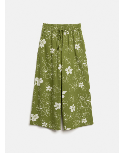 Брюки детские для девочек Petra_pn хаки принт