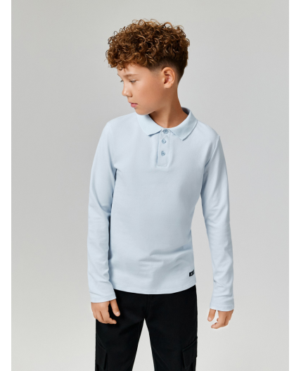 Сорочка-поло верхняя для мальчиков Rojer классический синий