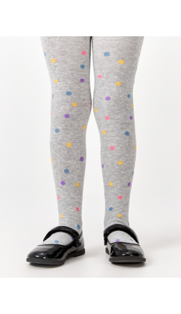 Колготки детские Shai серый меланж