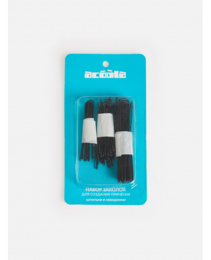 Набор из 50 заколок для волос дет. Spil цветной