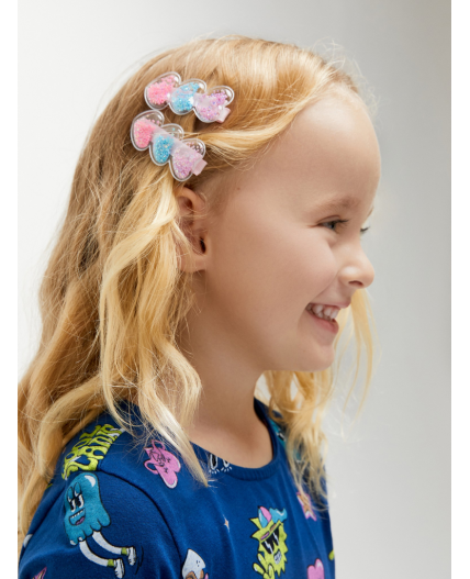 Набор из 2 заколок для волос дет. Tilly цветной