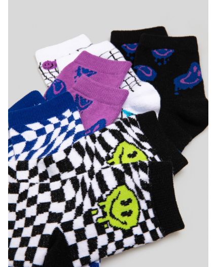 Носки детские в наборе из 5 пар Vezuvei цвет в ассортименте