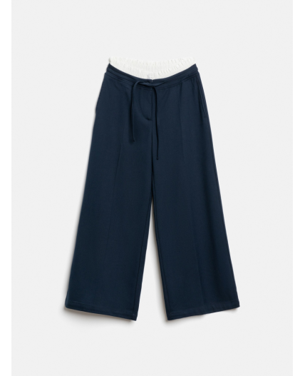Брюки детские для девочек Vilma темно-синий
