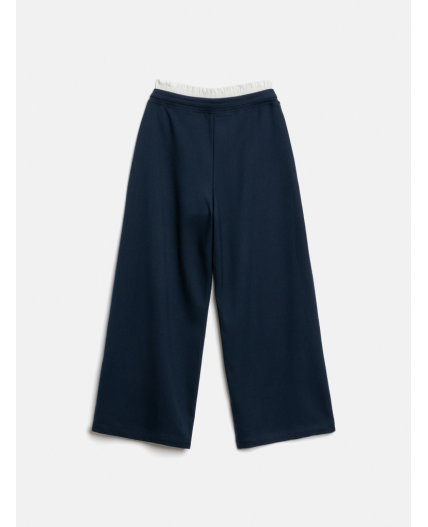 Брюки детские для девочек Vilma темно-синий